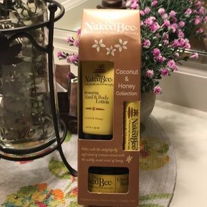 The Naked Bee Coconut and Honey Collection, 3 piece set. NEW